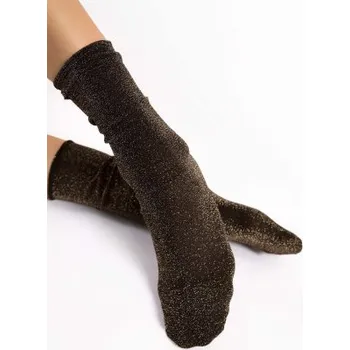 Dámské ponožky Dámské ponožky Fiore Bestie - 60 DEN Zlatá Uni