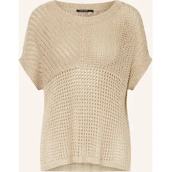 Dámský svetr Marc Aurel Dámská Pletená Vesta S Třpytivou Přízí, zlatá, 46