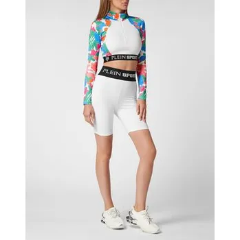 Dámské legíny Plein Sport Legíny 12999 Bílá Active Fit S