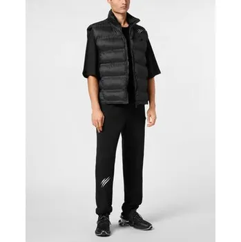 Pánská vesta Plein Sport Vesta 22983 Černá Regular Fit 5XL