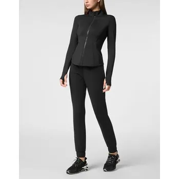 Pánská větrovka Plein Sport Outdoorová bunda 22967 Černá Regular Fit XXL