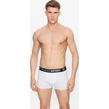 Pánské spodní prádlo Plein Sport Boxerky Tiger SACC MUY0356 SJY001N Bílá 3XL