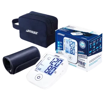 Tlakoměr NOVAMA PRIME + Ramenní tlakoměr s ESH a IHB, bílý