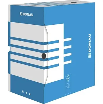 Archivační box Archivační krabice Donau - A4, 20 cm, modrá, 1ks