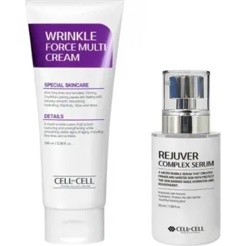 Kosmetická sada CELL BY CELL - ANTI-AGE COMBO - Exkluzivní set pro omlazení a regeneraci pleti 2 produkty