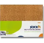 Samolepicí nástěnka Hopax - hnědá - 58 x 46 cm