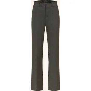 Dámské kalhoty Liu Jo Dámské Marlene Kalhoty Z Žerzeje, tmavě šedá, 34