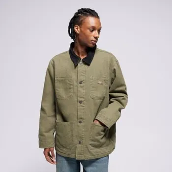 Pánská větrovka Dickies Bunda Zimní Chore Jacket Lined Canvas Khaki S