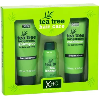 Kosmetická sada Xpel Tea Tree šampon 100ml+kondicioner 100ml+sérum na vlasy 30ml dárková sada pro ženy