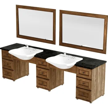 Kadeřnické křeslo Panda Obsluha Barber Royal dvoumístná - s umyvadlem