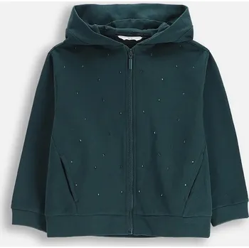 Chlapecká mikina Dětská bavlněná mikina Coccodrillo ZC5132401FGK zelená 77X, vel. 104