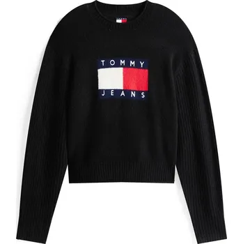 Dámský svetr Svetr Tommy Jeans Black Htr 1177694 16 (XL)