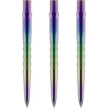 Příslušenství pro šipky Mission Kovové hroty Caliburn - Grooved - Coral - 26 mm