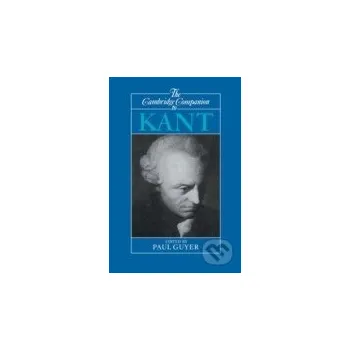 Cizí jazyk Cambridge Companion to Kant - Paul Guyer Cambridge University Press