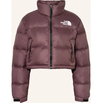 Dámská bunda The North Face Dámská Cropped Péřová Bunda, fialová, 42
