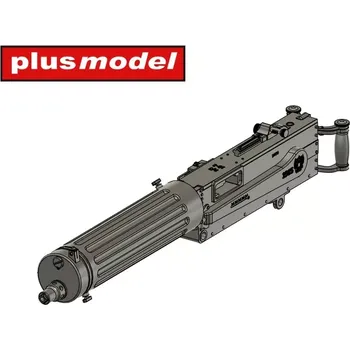 Plastikový model Plusmodel 1/35 Machine Gun MAXIM Type A (3D Print)