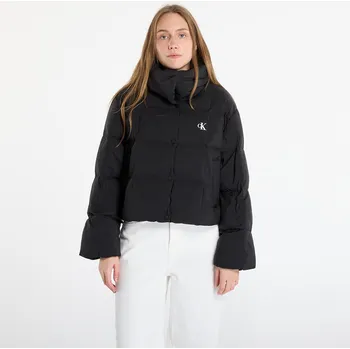Bunda Calvin Klein Jeans Short Down Puffer Jacket Black M