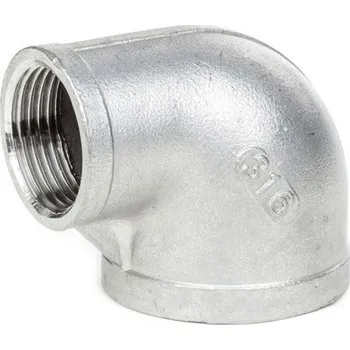 Vodovodní potrubí GEBO NEREZ Koleno redukované 90° F/F 2" x 5/4" 6090-200114