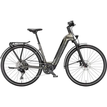 Elektrokolo KTM Macina Sport SX Elite DI2, easy entry - Olive Pearl (Black Matt) velikost rámu S