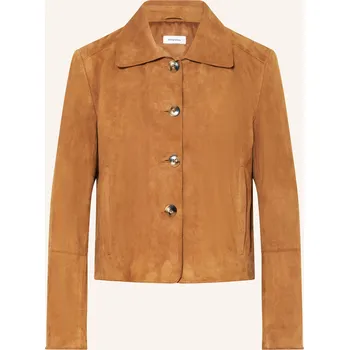 Dámský blejzr Darling Harbour Dámská Kožená Bunda, whiskey, 40