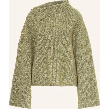 Dámský svetr Ganni Dámský Svetr S Mohérem, světle zelená, 34