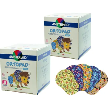 Brýlová obroučka Dětské okluzory Ortopad Boys 2x50 kusů Velikost: Regular