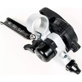 batoh na kolo Pravá řadící a brzdová páka Brompton 3Speed, Silver bez varianty BV