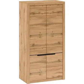 Šatní skříň Věšáková skříň s policí TORONTA F - dub wotan - SLEVA 3% s kodem radost25