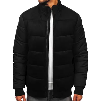 Černá pánská prošívaná zimní bunda Bolf 22M336 - 2XL/56