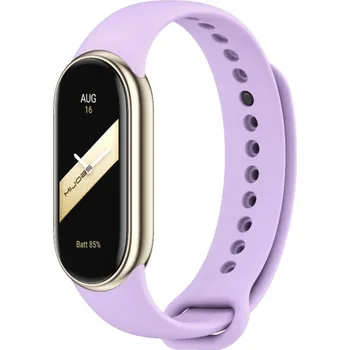 VSECHNONAMOBIL 66156 RUBBER Řemínek pro Xiaomi Smart Band 8 světle fialový
