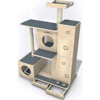 Zahradní domek Domek se škrabadlem 3v1 Beky pravý