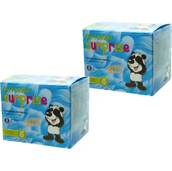 Brýlová obroučka Dětské okluzory Ortopad Surprise Boys with natural bamboo 2x50 kusů Velikost: Junior