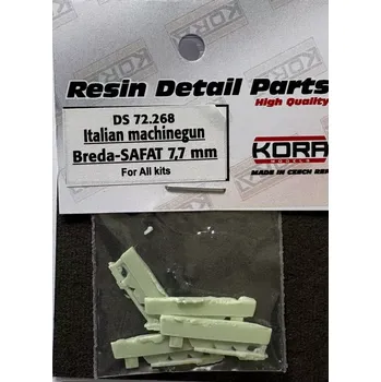 Plastikový model KORA Models 1/72 Breda-SAFAT 7,7 mm Italian machinegun