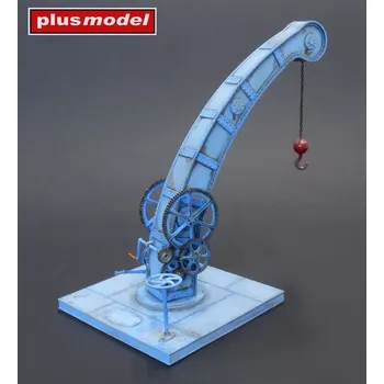 Plastikový model Plusmodel 1/35 Hand operated port crane