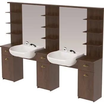 Panda Obsluha Barber Economy dvoumístná - s umyvadlem