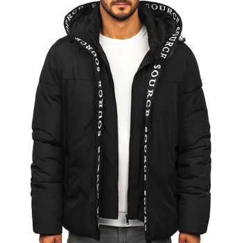 Černá pánská zimní bunda Bolf 22M330 - L/52