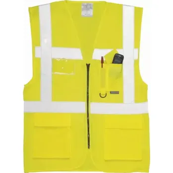PORTWEST® Vesta reflexní manažerská, barva reflexní žlutá, S476, vel. XXXXXL