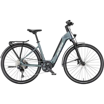 Elektrokolo KTM Macina Sport SX 10 DI2, easy entry - Royal Teal Matt velikost rámu L