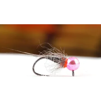 Umělá nástraha HENDS MJ03 - MICROJIG VŠIVÁK ČERNÝ, METALIC RUŽOVÁ HLAVA - 3 ks v balení Velikost: 18