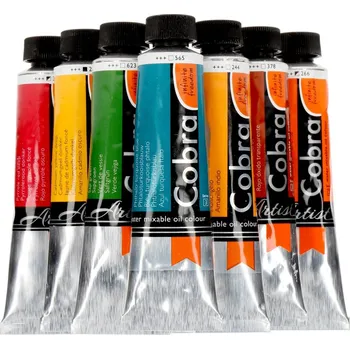 Olejová barva COBRA H2Oil ARTIST 40 ML, 118 - White Linseed