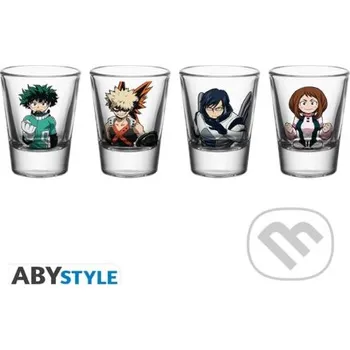 Doplněk ke knize My Hero Academia set 4 štamperlíkov - ABYstyle ABYstyle
