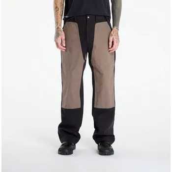 Pánské kalhoty Kalhoty ROA Fomes Double Knee Washed Canvas Pant Black/ Grey XL