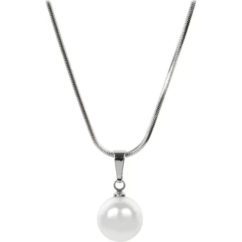 Módní doplněk Levien Půvabný náhrdelník Pearl White + 2 měsíce na vrácení zboží