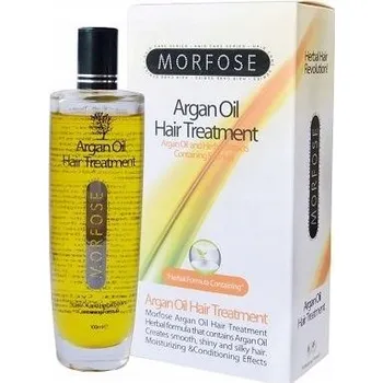 Vlasová regenerace Morfose Argan Oil Hair Treatment - Kúra na vlasy s arganovým olejem, 100 ml