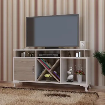 Televizní stolek TV stolek Ay - White, Cordoba