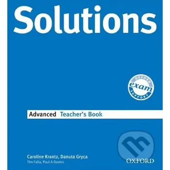 Učebnice Maturita Solutions Advanced: Teacher´s Book - Caroline Krantz Oxford University Press