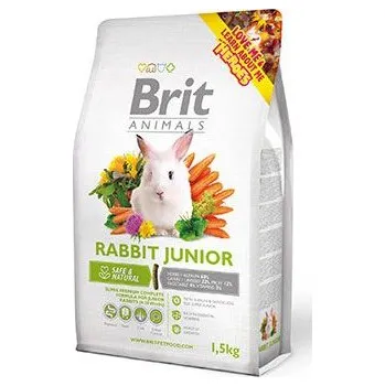 Krmivo pro hlodavce Brit Animals Rabbit Junior Complete 1,5kg