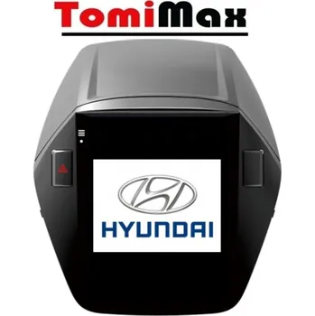 Autorádio TomiMax Hyundai ix35 TESLA style Android 14 autorádio s WIFI, GPS, USB, BT HW výbava: 4 Core 2GB+32GB LOW - Model auta: TESLA style, Velikost obrazovky: Dotyková obrazovka: 9,7"