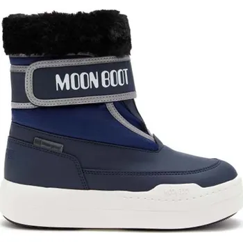 Chlapecké tenisky Zimní dětská obuv MOON BOOT PARK STRAP JR BLUE - 37