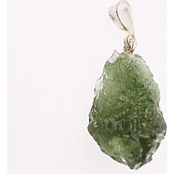 Přívěsek Magieprirody.cz Přívěsek Vltavín 2.3 g 20 x 12 mm šlupna chirurgická ocel #V89